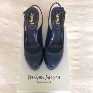 Authentic Yves Saint Laurent Slingback heels